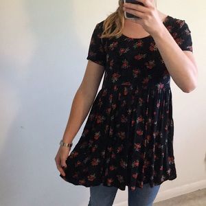 Brandy Melville Floral Shirt Dress